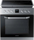 Samsung Backofen F-NB69R5701RS, Herdset hend aus Ceranfeld und Einbaubackofen,69 ℓ, versenkbare Knebel, Glaskeramik Kochfläche