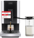 Caso Kaffeevollautomat, Café Crema Touch, Design, inklusive. Schlauch und Milchtank, Kegelmahlwerk stufenlos einstellbar, sofort startbereit