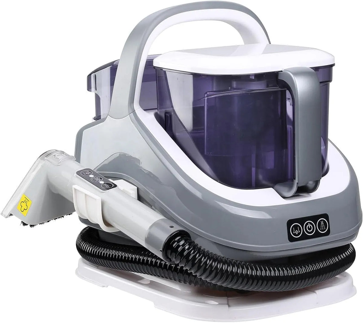 Dampfsauger: Dampf-Waschsauger für Polster Sichler Haushaltsgeräte, 12 kPa, 1350 Watt, Textilien, Autositze, Waschsauger mit Dampffunktion