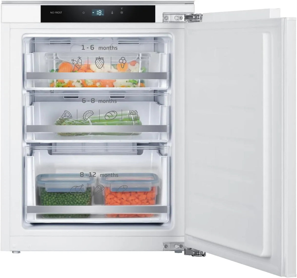 Amica Gefrierschrank EGSX 321, 210, 712 mm Nische, Festtür-Technik, Energieeffizienzklasse D