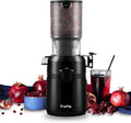 Entsafter Fretta, Slow Juicer mit 108MM Breite und Größere Fütterungsröhre, Einfacher Installation,200W, BPA-frei Tritan-Material