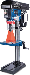 Scheppach Modell DP19Vario, Leistung 550W, für Holz, Metall und Kunststoff, Bohrfutterspannbereich von 1,5 bis 13mm, Variable Drehzahl