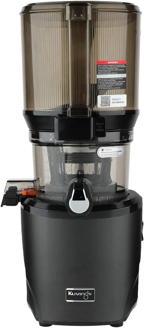 Entsafter AUTO10S, Gemüse und Obst Testsieger ㅣ 3L l Leicht zu Reinigen l BPA Frei l Extra Leise l 200W l 15 Jahre, Kuvings Slow Juicer, Matte Black