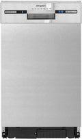 Exquisit Geschirrspüler EGSP9309-EF-030E, Spülmaschine Unterbau 45 cm, 9 Maßgedecke, 7 Betriebsprogramme, 45cm Unterbau…, Einbaugeschirrspüler inox
