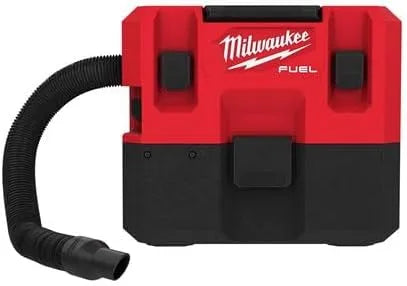 Milwaukee Nass- und Trockensauger M12FVCL-0, Spannung 12 V L-Energieklasse bürstenloser, 1,6 Gallonen, 88 Dezibel, blanke Einheit, Reiniger, Rot