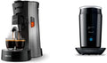 Philips Modell, Senseo Select Kaffeepadmaschine CSA250/10 CA6500/60, Kaffeestärkewahl Plus, Memo-Funktion, aus recyceltem Plastik, in Schwarz