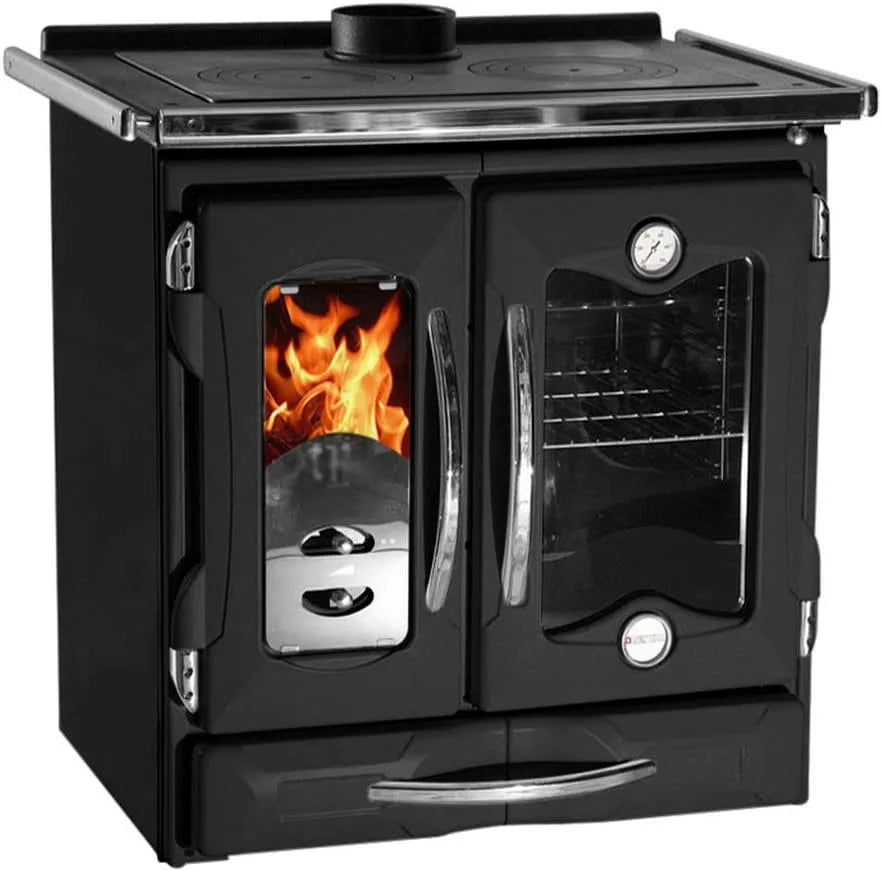 Nordica Mamy Anthrazit Küchenofen La, 150 mm, Leistung 8,7 kW