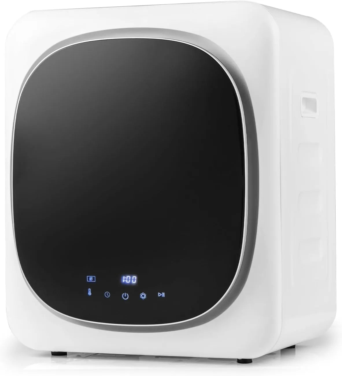 Wäschetrockner RELAX4LIFE, Gewicht 4kg, Leistung 800W, mit 4 Temperaturen & 6 Timer, Klein, Mini Trockner mit LED-Touchscreen, Desodorierung
