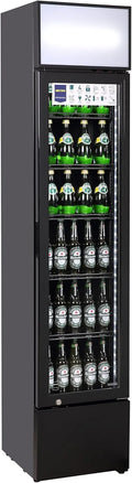 Kühlschrank GSC2133B-NC, 5 verstellbaren Einlegeböden, mit Schloss, in Schwarz, Fassungsvermögen 166L, LED-Beleuchtung