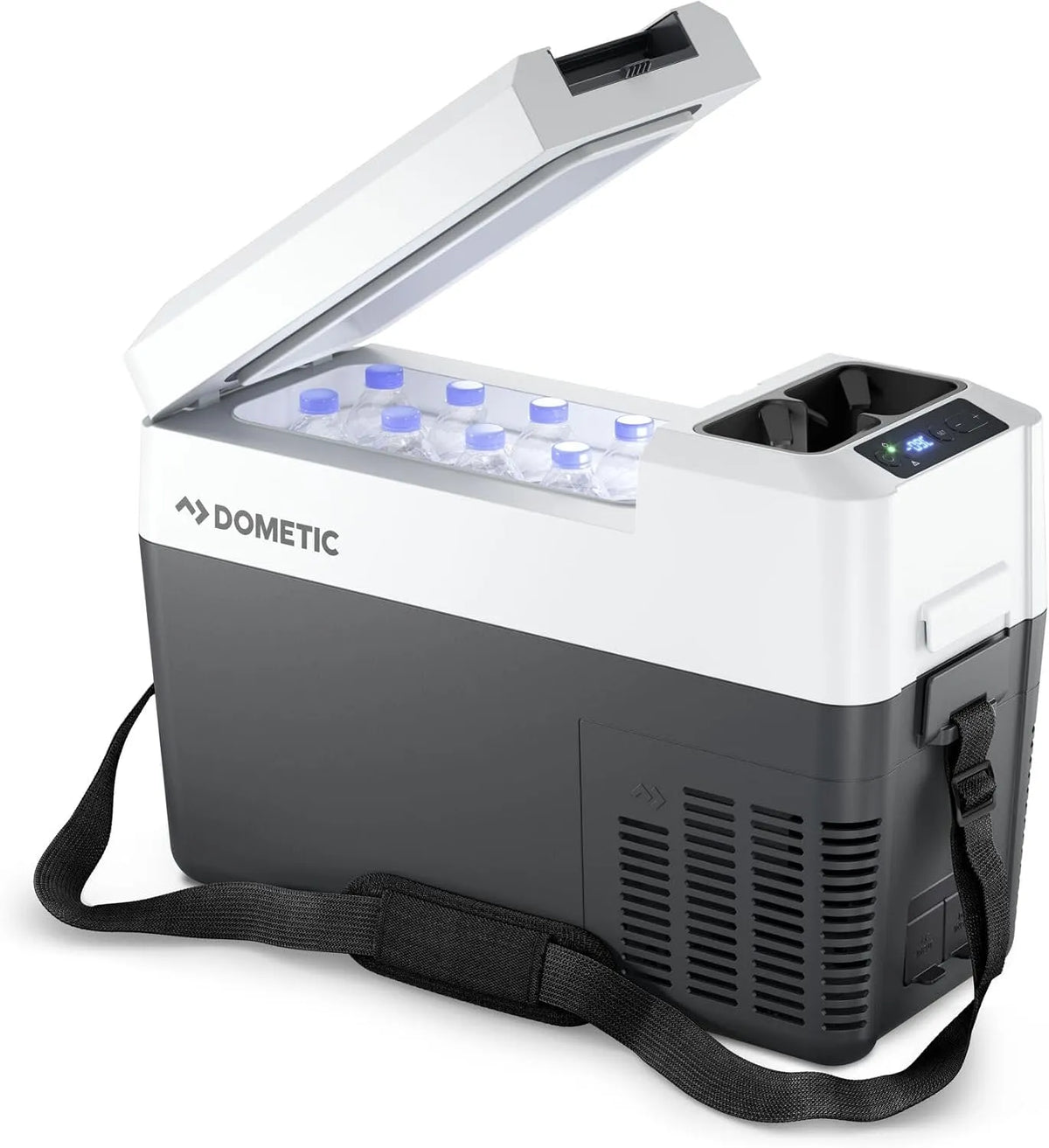 Kompressor CFF 12 DOMETIC, 12/230 V für Auto, Fassungsvermögen 13 Liter, Kühlbox, elektrisch, leicht, Lkw, Boot, Wohnmobil und Steckdose