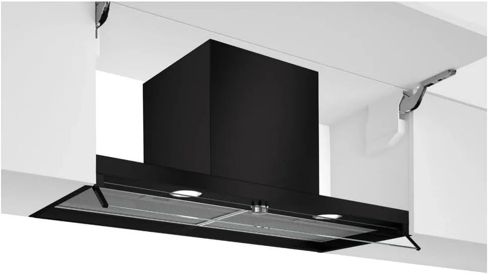 Bosch Dunstabzugshaube DBB96AF60, Serie 4, 3 Absauggeschwindigkeiten, Breite 90 cm, mattschwarz