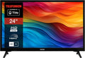 Telefunken Modell XH24TO550S, Fernseher 24 Zoll Smart TV, 6 Monate HD+ inklusive., HD-Ready, HDR, Triple-Tuner