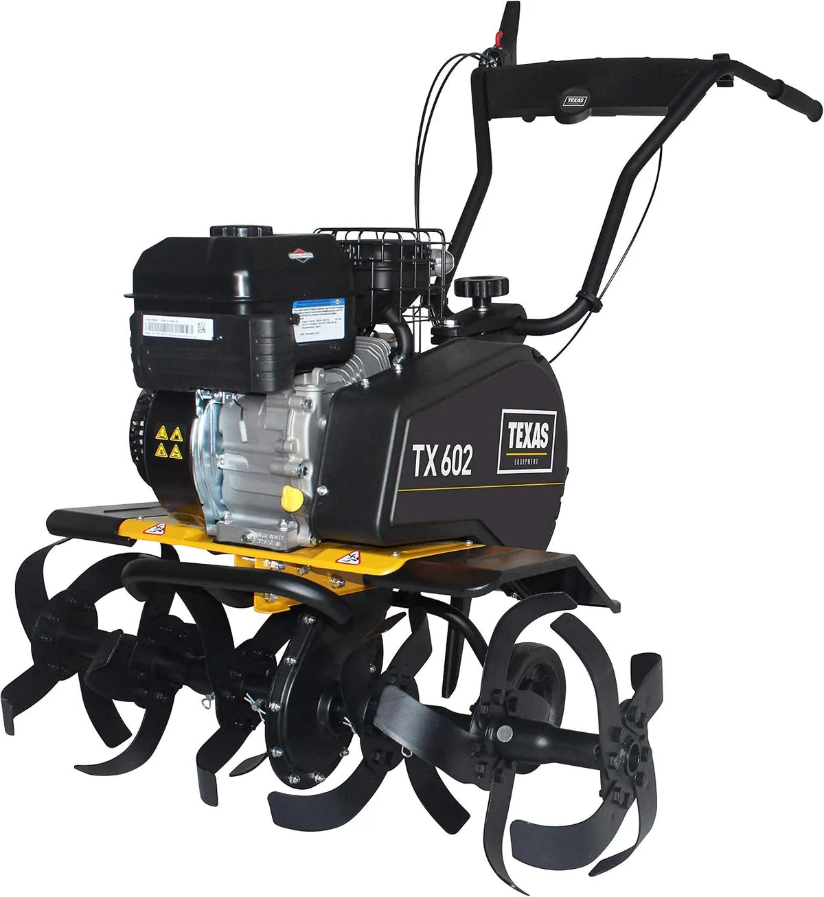 Motorhacke TX602B 30-85cm 7PS TEXAS Gartenfräse Motorhacke, 208cm³, 4 Takt, Leistung 4200W, 1xVor.+1xRückwärtsgang, 33cm Arbeitstiefe