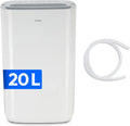 Luftentfeuchter DH20 MEDION, bis zu 100m³, Fassungsvermögen 20Liter, Modell 20Liter, Wäschemodus, Normalbetrieb, Timer, 20Liter/24h, 20m²