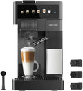 Cecotec Nespresso Kaffeemaschine, Fassungsvermögen 1,6L Wassertank und 400ml Milchbehälter, Kompakte Espresso mit Milchbehälter FreeStyle Latte. 1350W