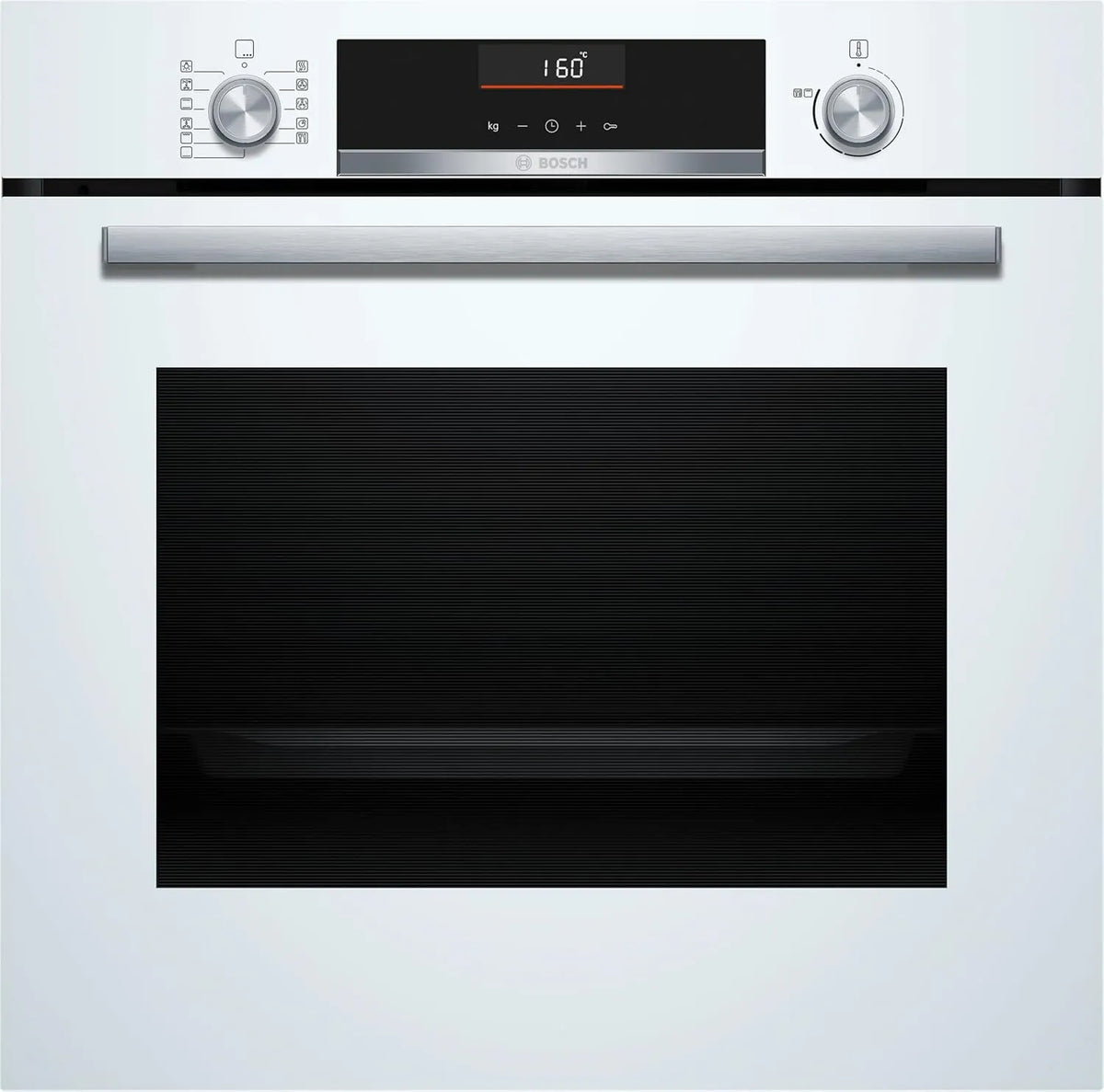 Bosch Backofen HBG536EW4, Serie 6, AirFry-Funktion, vorprogrammierte Rezepte, weiß
