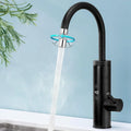 Wasserhahn mit Durchlauferhitzer HOMELODY Elektrischer, Leistung 3400W Wasserhahn Küche mit Touch-Temperaturregler, Garten & Camping, Spannung 230V