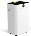Luftentfeuchter, 20L/Tag, Fassungsvermögen 20L/Tag Hochleistungs Entfeuchter, Timer und Abtauen, Badezimmer, Elektrisch,20L, 10 J. Gar, für Wohnungen