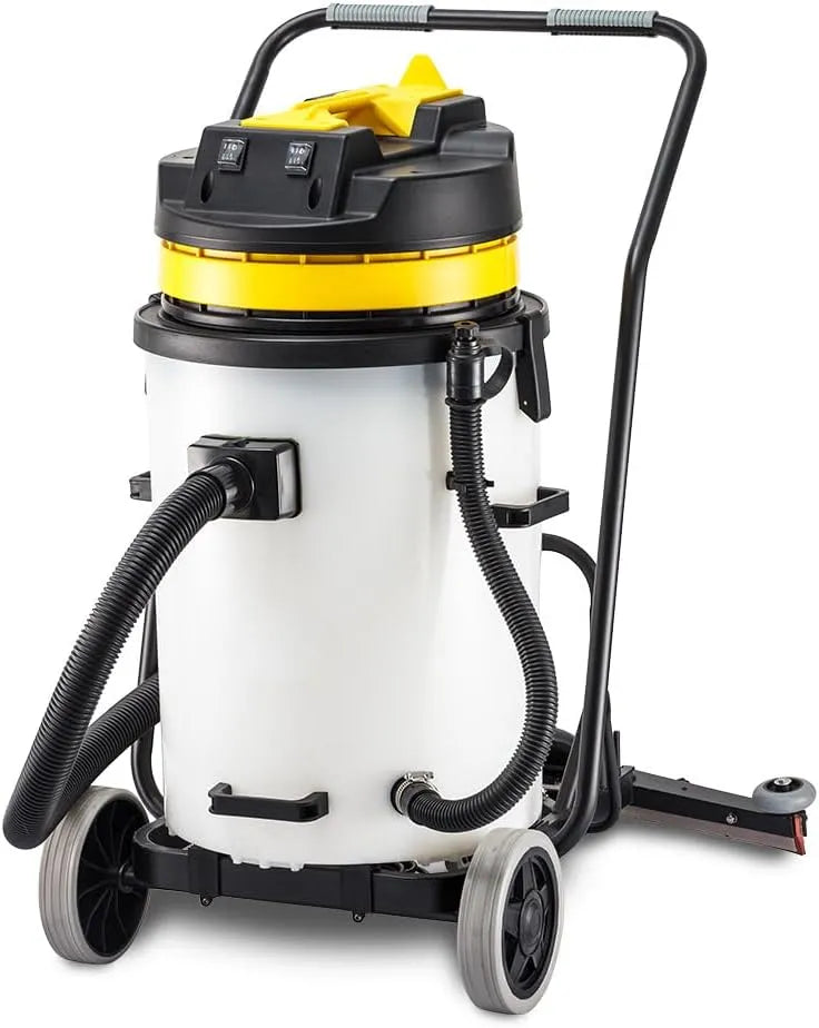 Nass-/Trockensauger 60SB 2x1000W Nass und, 60L Fassungsvermögen, HL, Industriesauger, leistungsstarkes Saugsystem mit Motoren