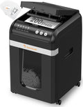Modell mit automatischem 200-Blatt-Einzug P-4 C283 Bonsaii Aktenvernichter, 58 dB, 60 Min Dauerbetrieb, Fassungsvermögen 31L herausziehbarer Behälter