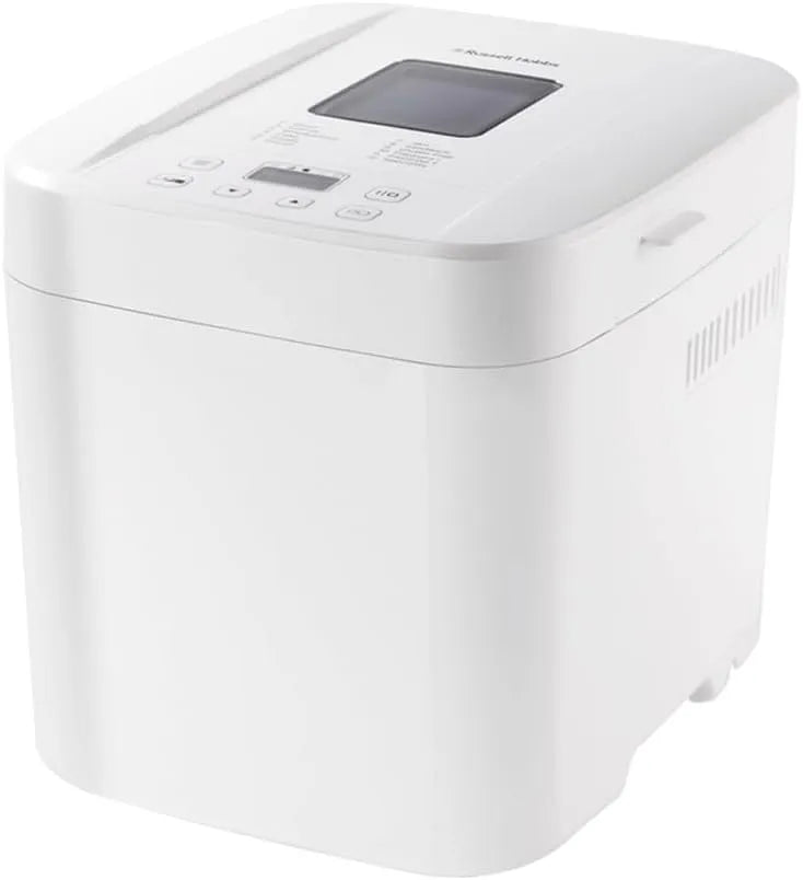Russell Hobbs Brotbackautomat 27260-56, 12 Betriebsprogramme, 3 Bräunungsstufen, 750 & 1.000 g, Kompakt, Timer, Warmhaltefunktion