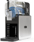 Slushmaschine, Slushy Maschine Für Zuhause Mit 5 Automatikprogrammen, Slushie Machine, LED Display, Selbstreinigung, Margaritas, Smoothies