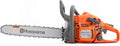 Husqvarna 970612318, Motor 18 Zoll Kettensäge, 440 Gas Kettensäge 40cc 2,4 PS 2-Takt X-Torq, Smart Start für Holzschnitt und Baumschnitt