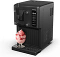 Klarstein Eismaschine, 3-in-1 Für Eiscreme, Keep-Cool-Modus, Touch-Display, in Schwarz, Fassungsvermögen 1,5 L Tank, SweetSwirl, Reinigungsfunktion