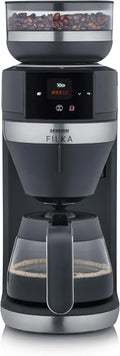 Severin Kaffeemaschine KA 9694, 5-in-1 Filterkaffeemaschine mit LED-Display, FILKA, Vollautomat für Filterkaffee, Mahlwerk, mit Glaskanne, Edelstahl
