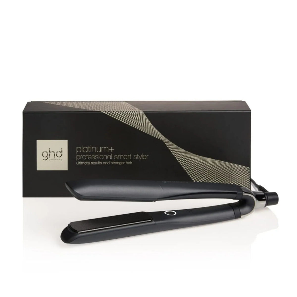 Ghd Glätteisen: Smarter Styler platinum+, 26mm Platten, 2x mehr Farbschutz, für alle Haartypen, stärkeres Haar, mehr Glanz, e Stylingergebnisse