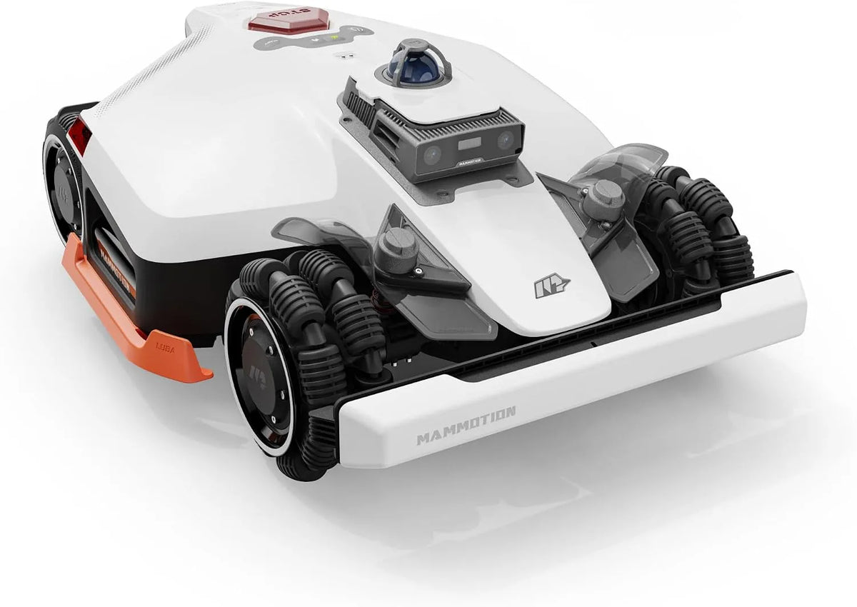 Modell 3 AWD ähroboter ohne Begrenzungskabel für 3000㎡ AWD 3000 M 12Ah-AKKU MAMMOTION LUBA, AWD für 80% Steigungen, Auto-Kartierung, bis zu 30 Zonen