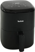 Tefal Heißluftfritteuse EY1458, Easy Fry Compact 3L, 1 bis 4 Personen, 10 automatische Garprogramme, Friteuse ohne Öl, Air Fryer, Touchdisplay
