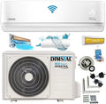 Klimaanlage, 18000 BTU 5,3kW ULTRA, WiFi Self-Clean Super-Ioniser Follow Me komplett Set leise inklusive. 3m Leitungen, Smart, Split + Heizung ECO