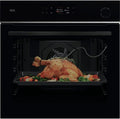 AEG Backofen TR7PB63ZSB, Wifi Einbaubackofen, Serie 7 TFT-Full Touch-Farbdisplay mit Kochassistent, Kerntemperatursensor für punktgenaues Garen