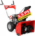 Schneefräse 9555 5PS Hecht Benzin, Leistung 4 kW, 1 Rückwärtsgang, 56 cm Räumbreite, 4-Vorwärts