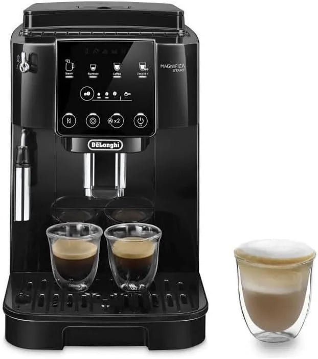 De'Longhi Kaffeevollautomat ECAM220.21.BG, Bean-to-Cup Espressomaschine mit 4 One-Touch-Rezepten, Leistung 1450W, Magnifica Start, in Schwarz