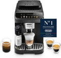 De'Longhi Kaffeevollautomat ECAM292.81.B, Magnifica Evo, Espresso Kaffeemaschine, 7 One-Touch-Getränke, Cappuccino, Soft-Touch-Bedienfeld