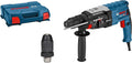 Bosch Professional Bohrhammer GBH 2-28 F, Tiefenanschlag 210mm, inklusive. Zusatzhandgriff, Schnellwechselbohrfutter, Wechselfutter SDS-plus