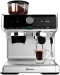Cecotec Kaffeemaschine 20-bar-Druckpumpe, 2 Heizsysteme, Cumbia Power Espresso 20 Barista Aromax. Leistung 2900 W, Barista Cream, Manometer