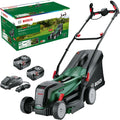 Bosch Rasenmäher 2x18V-37-550 0-Ah-Akku, Schnittbreite: 37 cm, Spannung 18 Volt System
