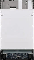 Sharp Geschirrspüler QW-NS1EI47EX-DE, 47 dB, Hygiene 70°C, Active Drying, Edelstahl, vollintegrierbar 45 cm, 10 Maßgedecke, Express 50', EcoWash