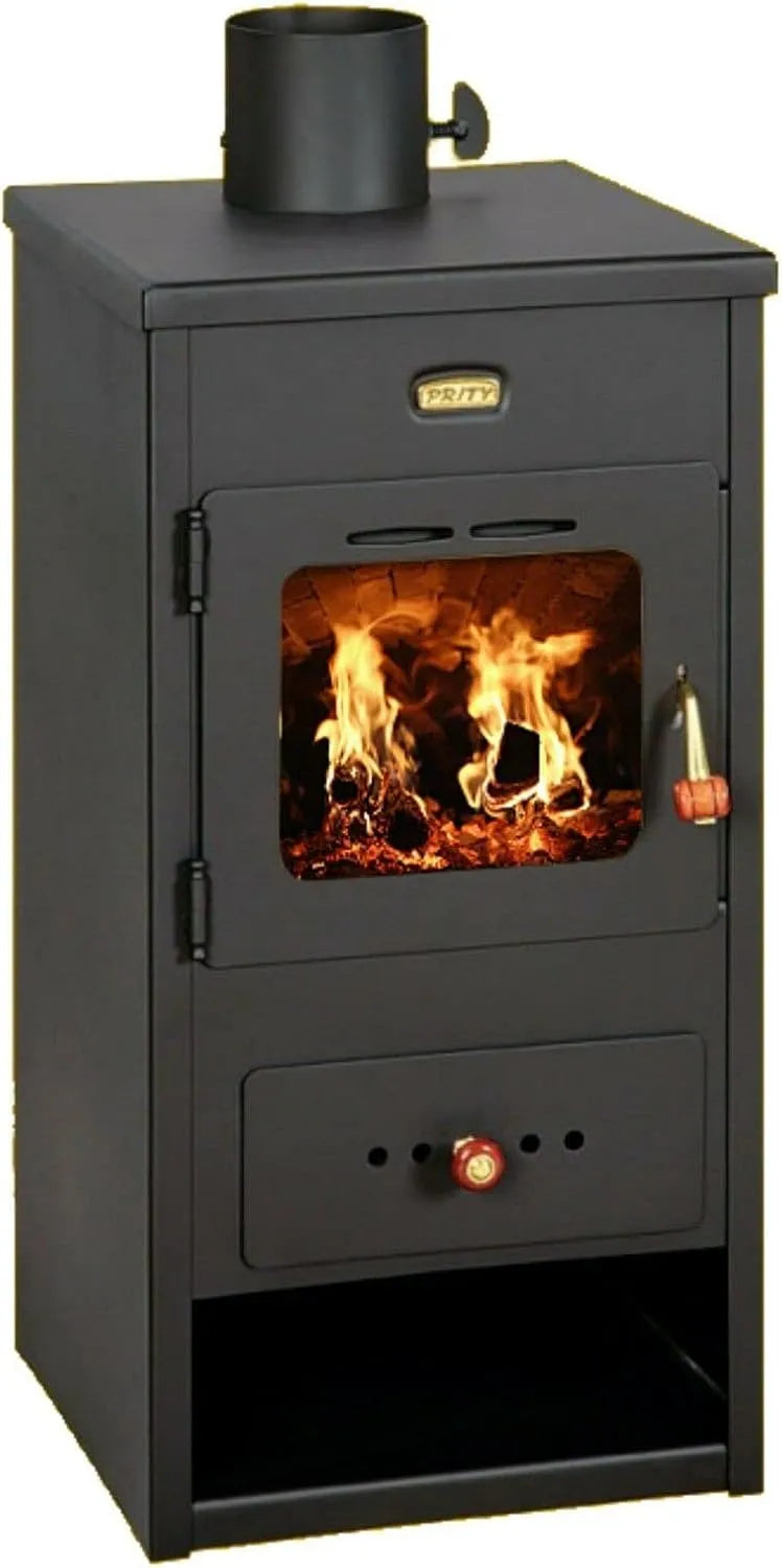 Holzofen, Prity K1 Optima, Leistung 8 kW, Kaminofen, Mehrstoffbrenner